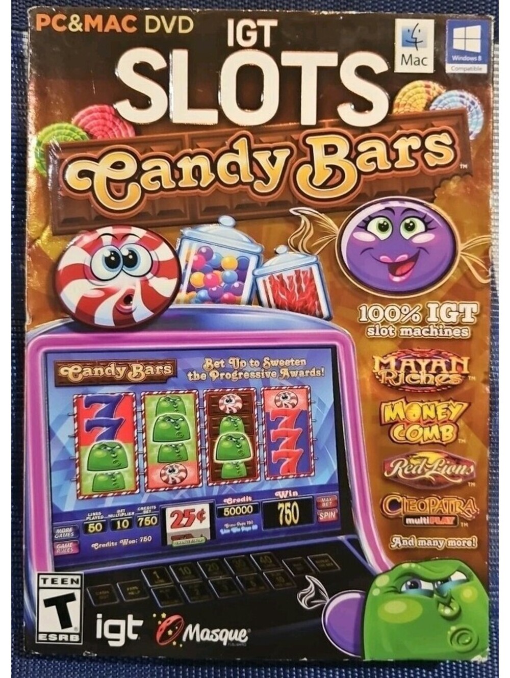 IGT Slots: Candy Bars (Windows/Mac, 2013)